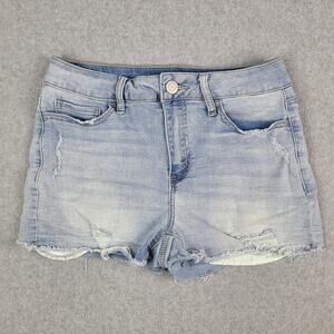 🌼So Shorts Womens Size 7/28W High Rise Shortie Cut Offs